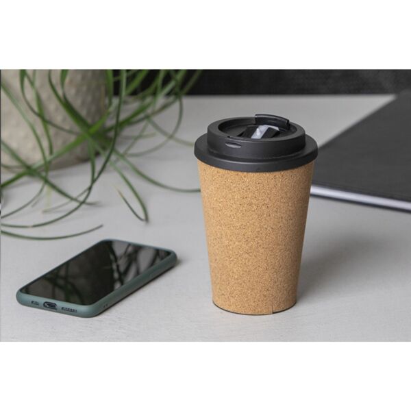 PLA Cork Cup 350 ml coffee cup Thumbnail